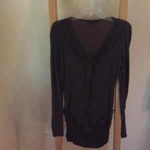 Express long sleeve v-neck tunic